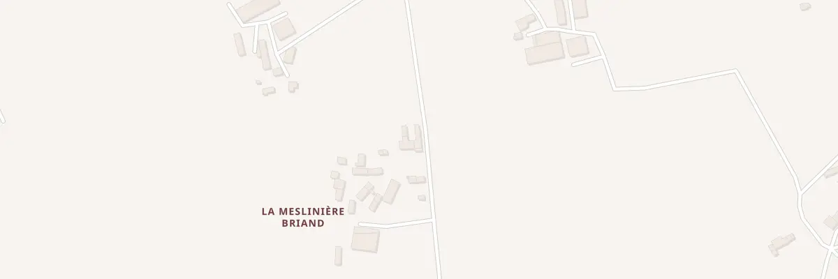 Plan du 2 La Mesliniere Briand à Hercé