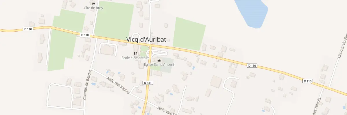 Plan du 749 Rte de la Vallée d’Aure à Vicq-d’Auribat