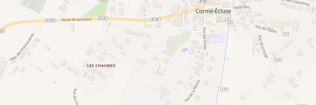Plan du 7 Rue des Jonquilles à Corme-Écluse
