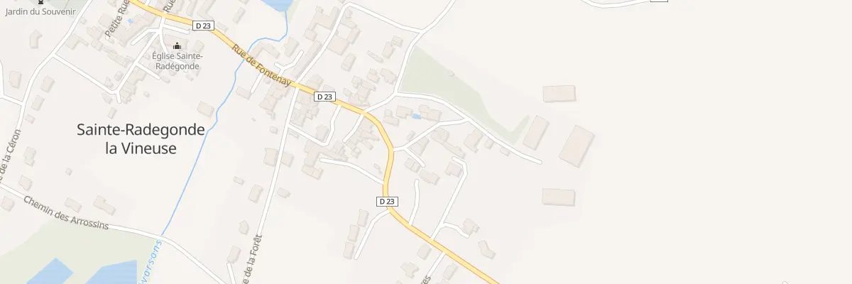 Plan du 8B Rue de la grand maison à Marsais-Sainte-Radégonde