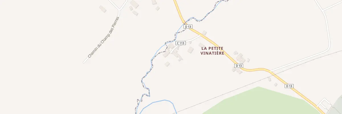 Plan du 5344 La Petite Vinatière à La Meilleraie-Tillay