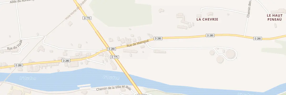 Plan du 34 Rue de Maingué à Segré-en-Anjou Bleu