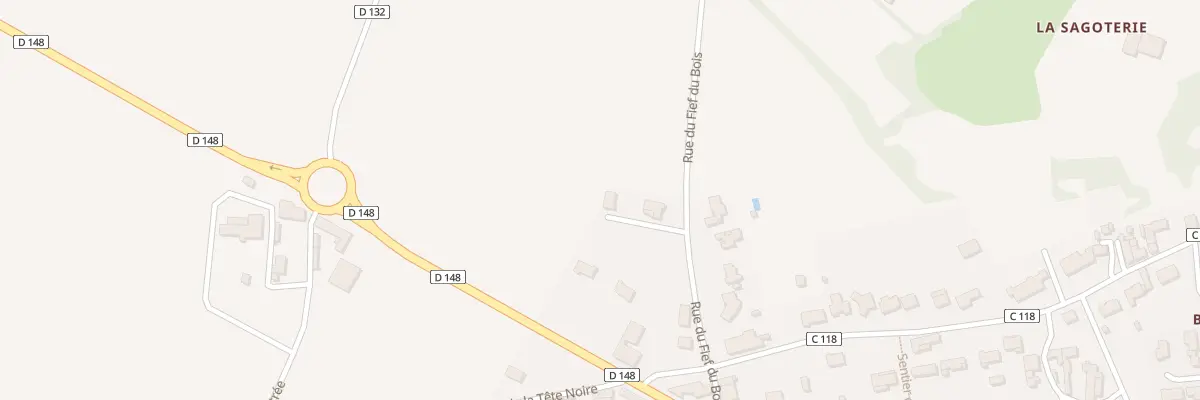 Plan du 13 Rue fief du bois à Longèves