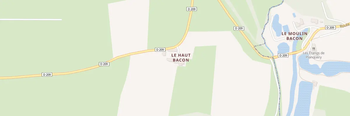 Plan du 5053 Le Haut Bacon à La Bazoque