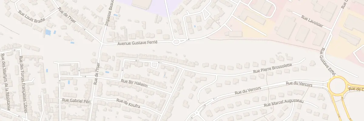 Plan du 35 Rue Pierre Brossolette à Cholet