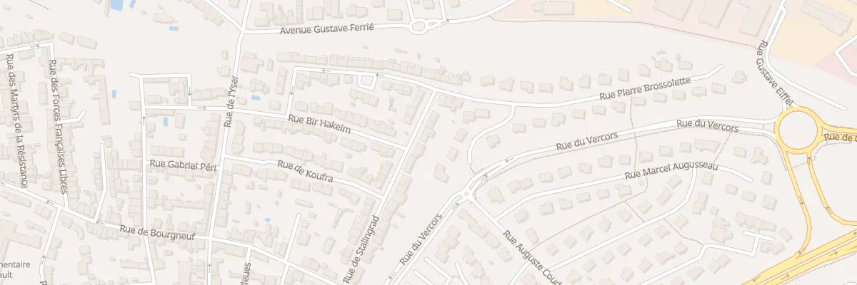 Plan du 32 Rue de Stalingrad à Cholet