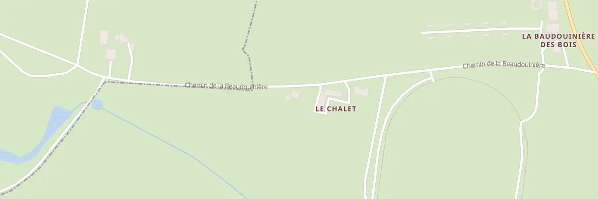 Plan du 40 Le Chalet à Erdre-en-Anjou
