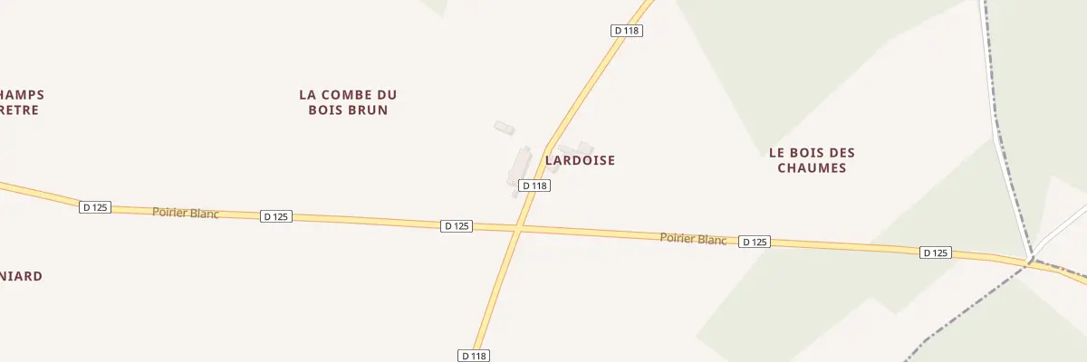Plan du 6 L’Ardoise à Sainte-Radegonde