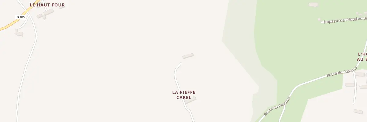 Plan du 4 Imp de la Fieffe Carel St Mart à Souleuvre en Bocage