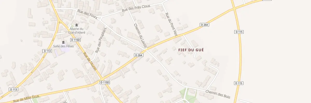 Plan du 8 Rue du Chaudron au Gué-d’Alleré