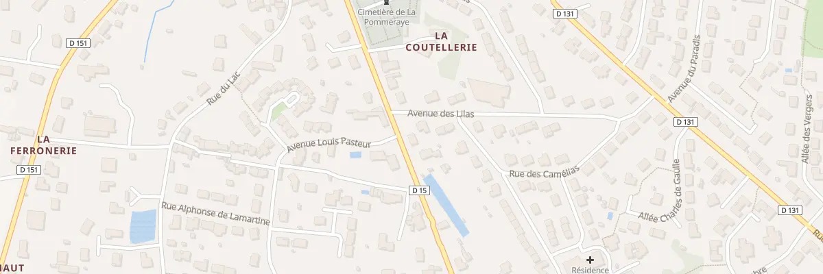 Plan du 28 Rue des Mauges (Pommeraye) à Mauges-sur-Loire