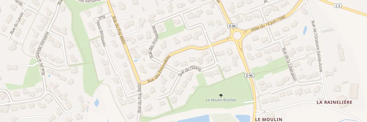 Plan du 8 Rue de l’Etang Flocel à Sèvremont