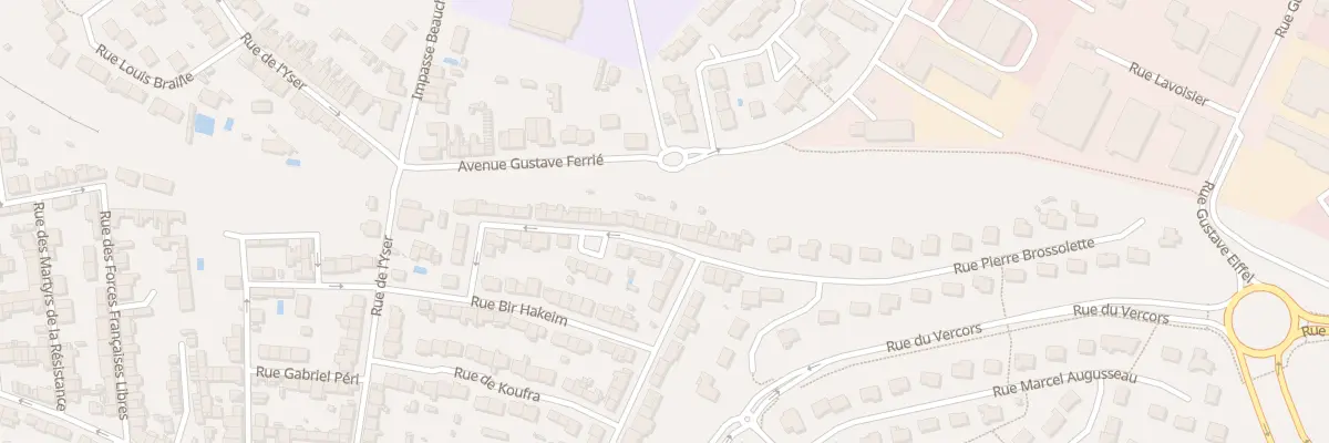 Plan du 31 Rue Pierre Brossolette à Cholet