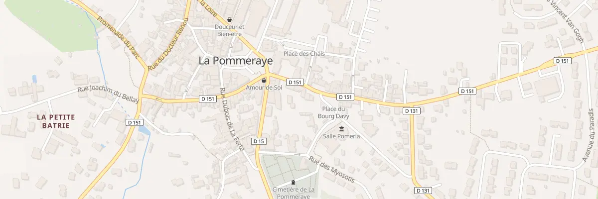 Plan du 10 Rue d’Anjou (Pommeraye) à Mauges-sur-Loire