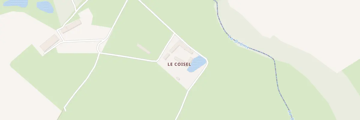 Plan du 5071 Le Coisel à Balleroy-sur-Drôme