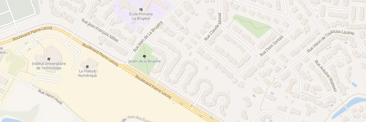 Plan du 5 Rue Dominique Ingres à Saint-Léger-sous-Cholet