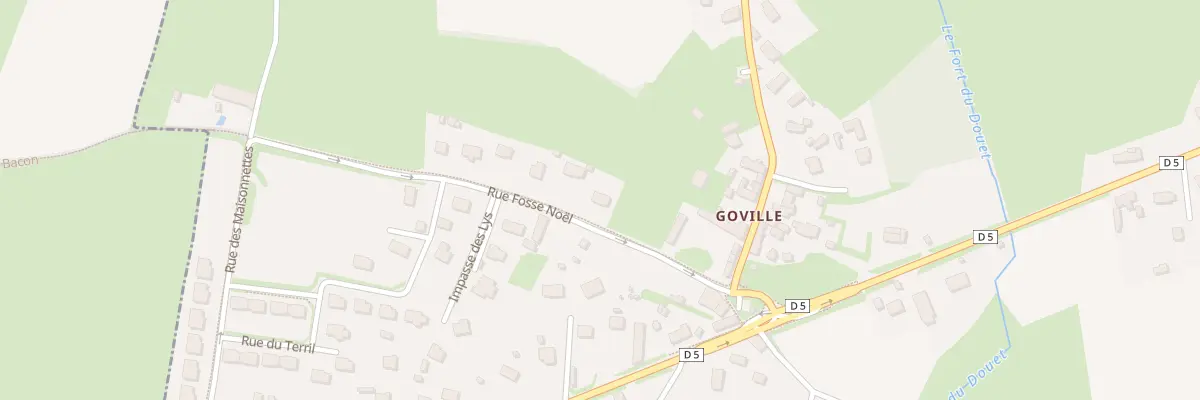Plan du 114 Rue Fosse Noël au Breuil-en-Bessin