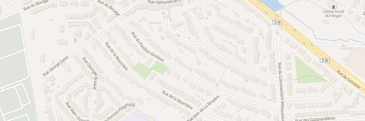 Plan du 41 Rue Pavillon Grolleau à Cholet
