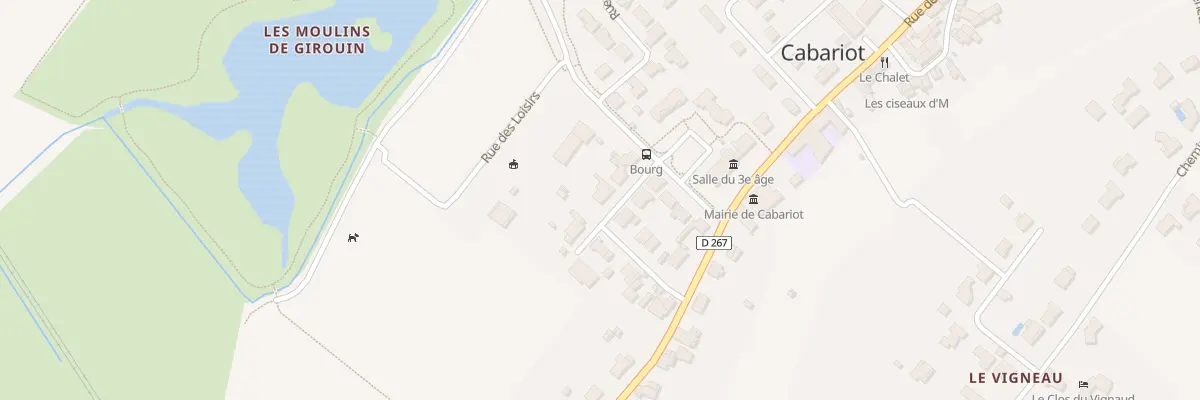 Plan du 5281 Rue du Stade à Cabariot