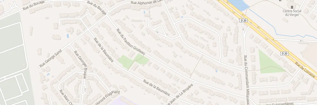 Plan du 39 Rue Pavillon Grolleau à Cholet