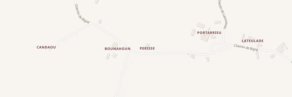 Plan du 16 Che de Bigné à Montfort