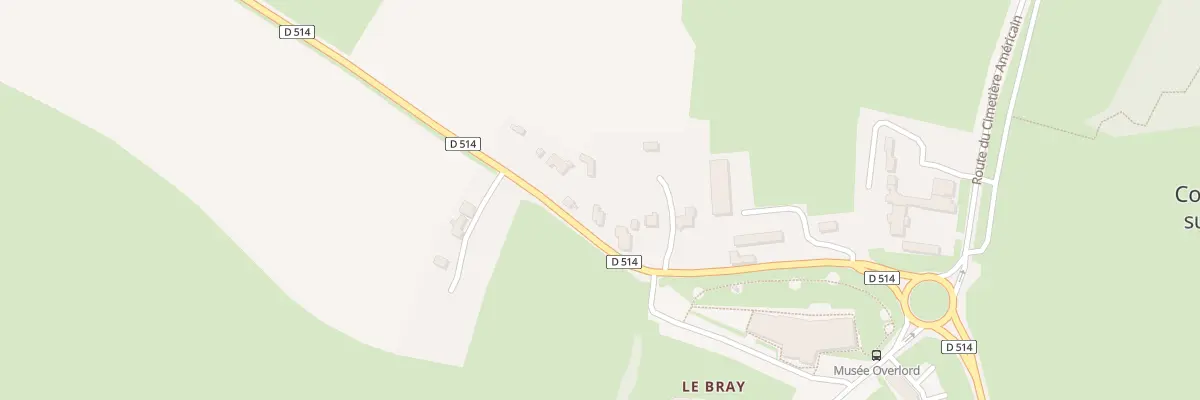 Plan du 2100 Rte d’Omaha Beach à Colleville-sur-Mer