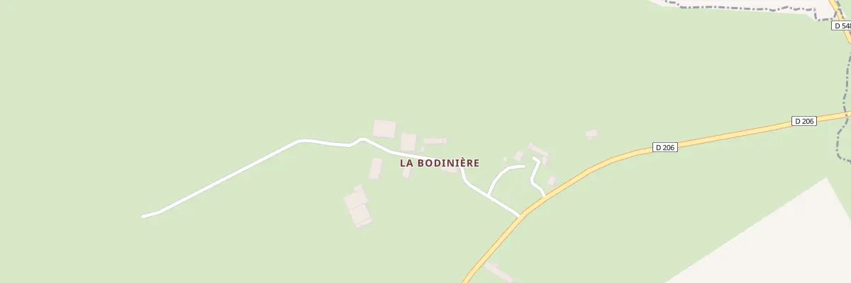 Plan du 132 Che de la Bodinière à La Baconnière