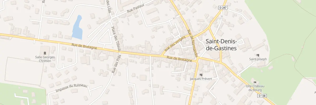 Plan du 9 Rue de Bretagne à Saint-Denis-de-Gastines