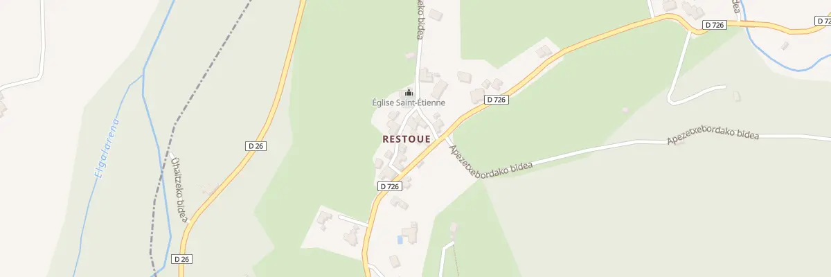 Plan du 5062 Aztue à Laguinge-Restoue
