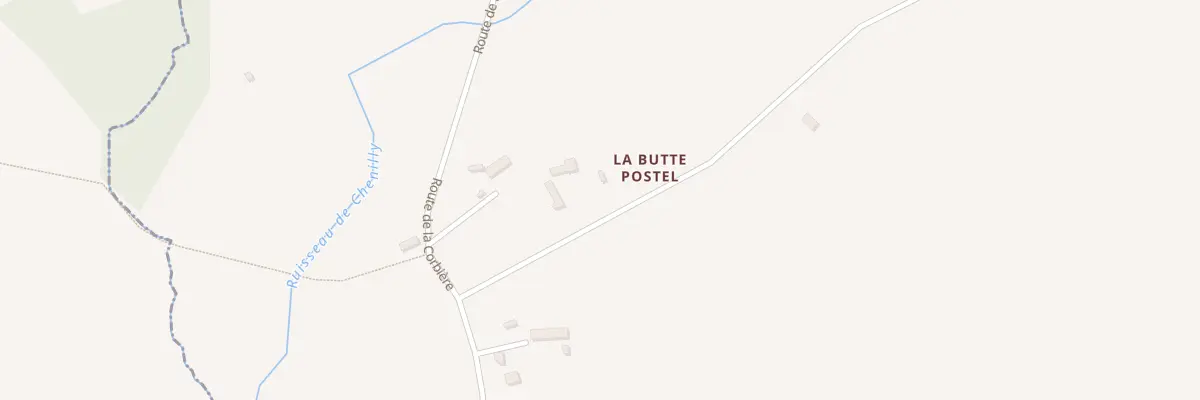 Plan du 49 La Butte Postel à Barenton