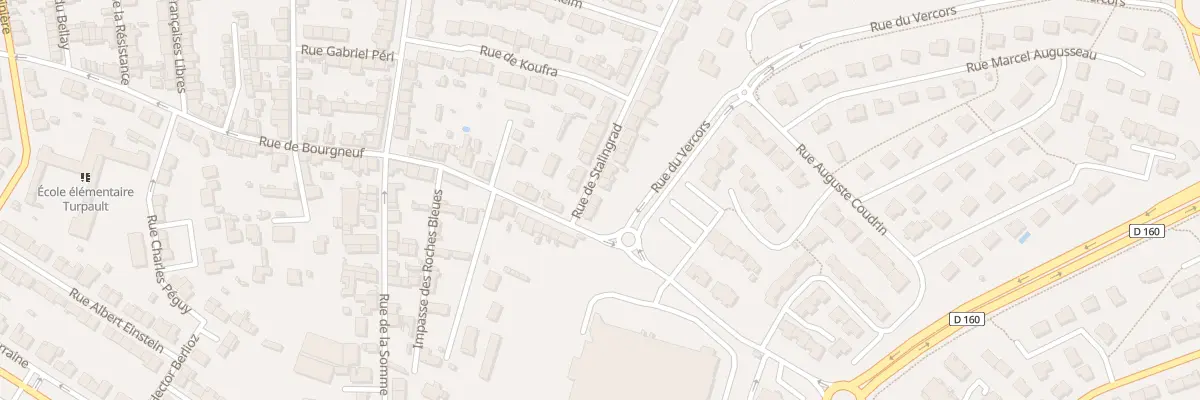 Plan du 4 Rue de Stalingrad à Cholet