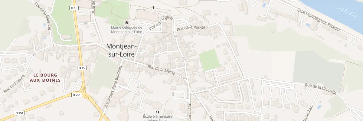 Plan du 11 Rue Vieille du Chateau (Montje à Mauges-sur-Loire