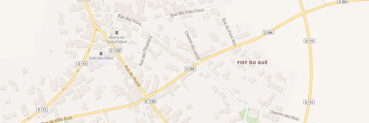 Plan du 18 Rue des Fours au Gué-d’Alleré