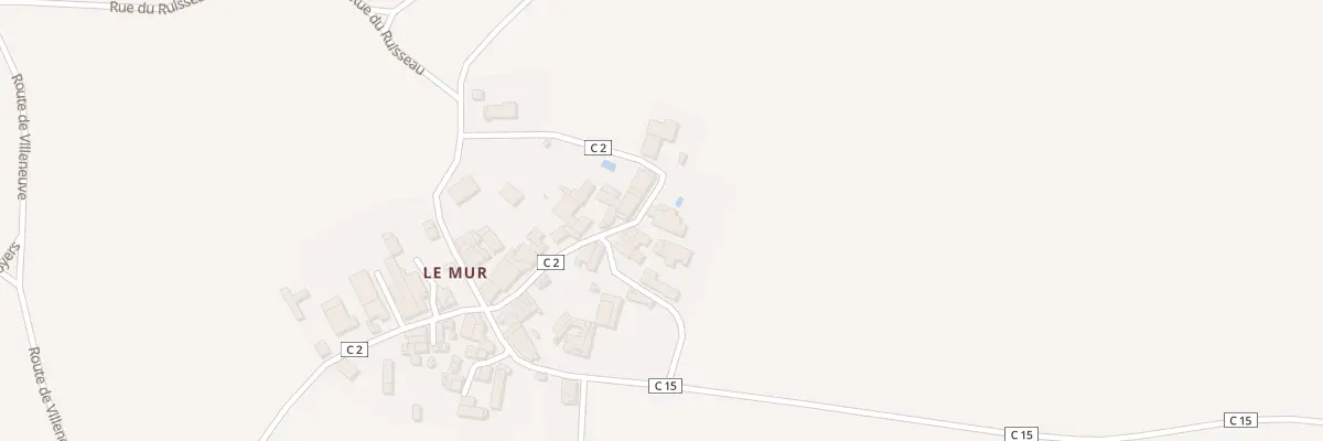 Plan du 34 Rue du Mur à Sainte-Gemme