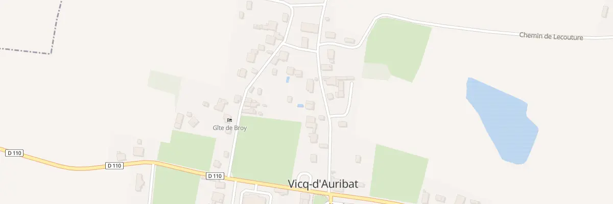 Plan du 147 Rte de l’Adour à Vicq-d’Auribat