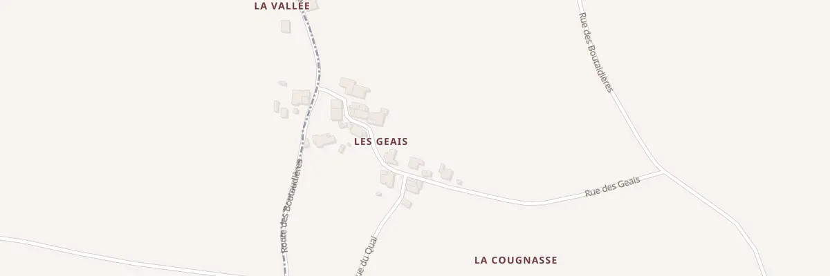 Plan du 19 Rue des Geais à Balanzac