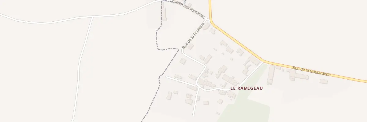 Plan du 17 Rue de la Fontaine à Chambon