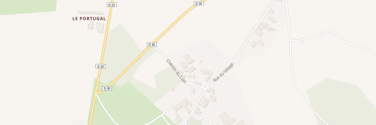 Plan du 8 Che du Coin à Marsais-Sainte-Radégonde