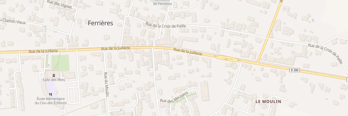 Plan du 61D Rue de la Juillerie à Ferrières