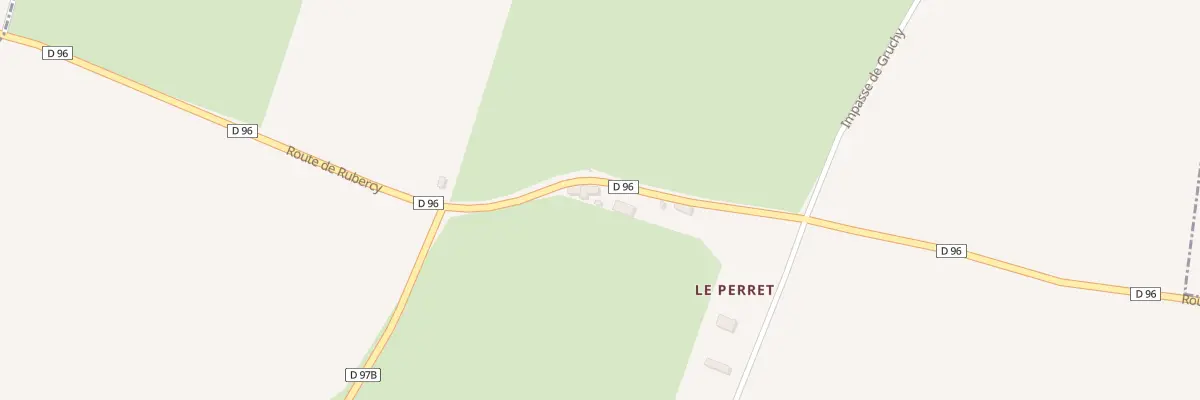 Plan du 5020 Le Perret à Saon