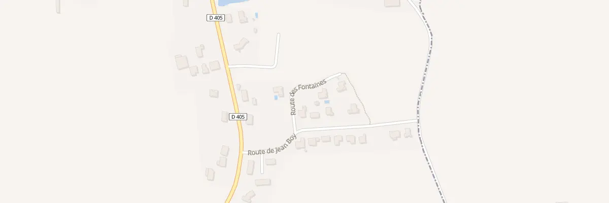 Plan du 64 Rte des Fontaines à Cassen