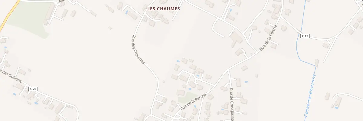 Plan du 6 Imp des Chaumiers à Corme-Écluse