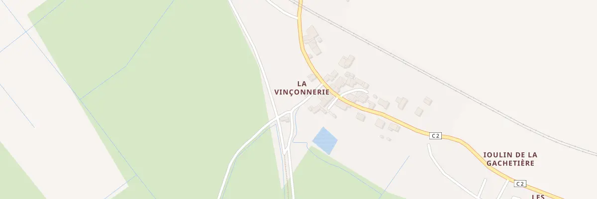 Plan du 5445 La Vinsonerie à Cabariot