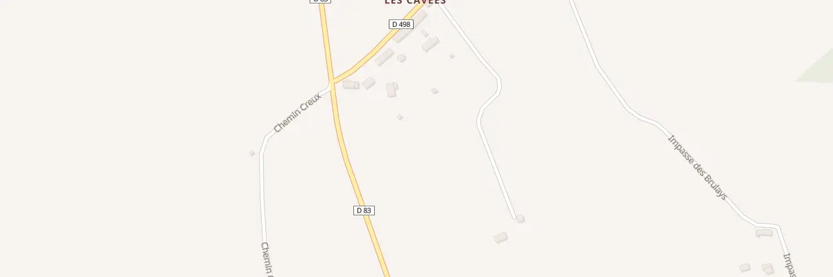 Plan du 31 Les Cavees Sud - Chaulieu à Chaulieu