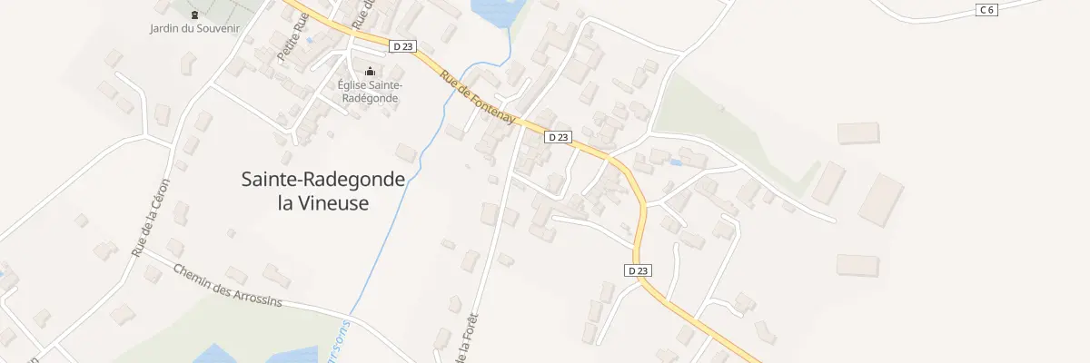 Plan du 9 Rue de la forêt à Marsais-Sainte-Radégonde
