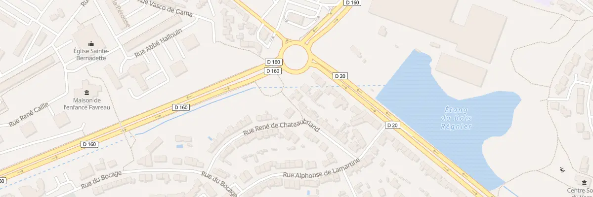 Plan du 24B Rue Rene de Chateaubriand à Cholet