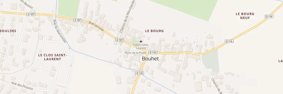 Plan du 8 Rue Leconte à Bouhet