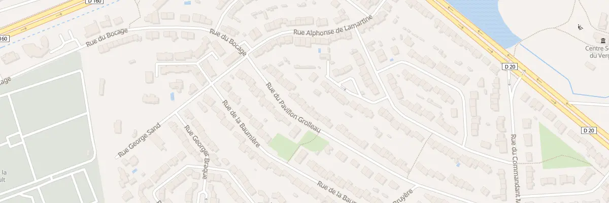 Plan du 21 Rue Pavillon Grolleau à Cholet