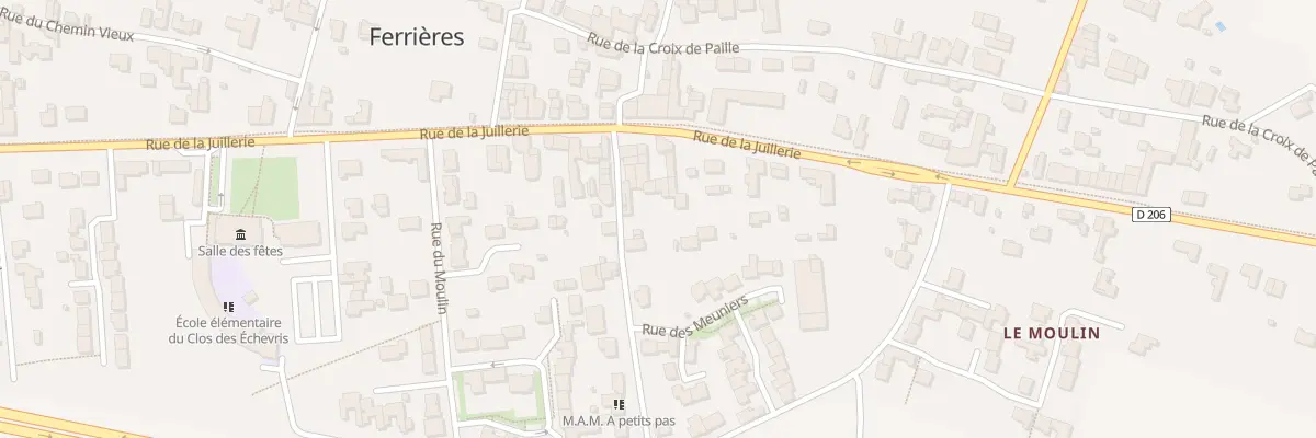 Plan du 65 Rue de la Juillerie à Ferrières