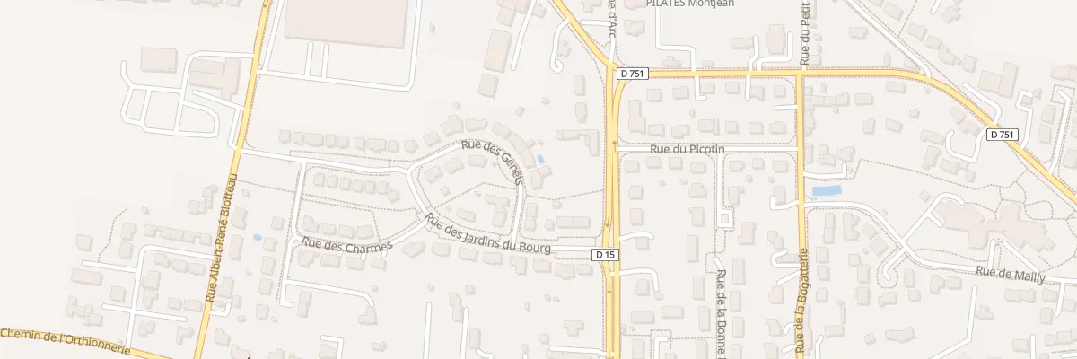 Plan du 15 Rue des Genêts à Mauges-sur-Loire